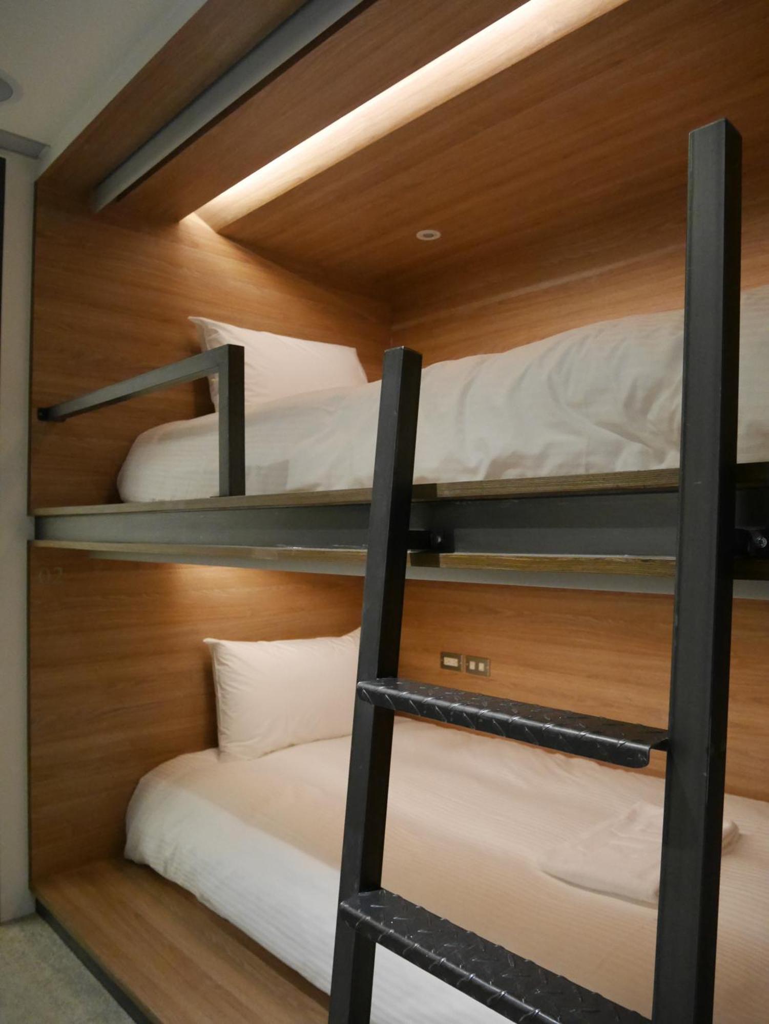 Bouti City Capsule Inn Taipei Oda fotoğraf